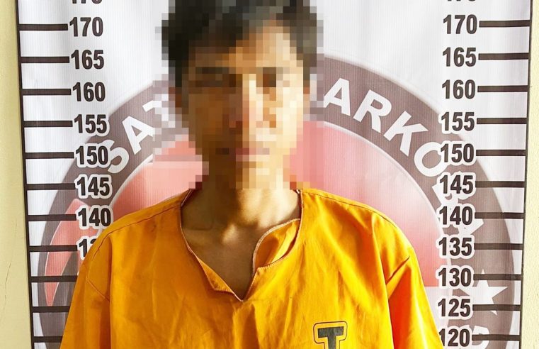 Gasak Narkoba di Bakung Rahayu, Polres Tuba Tangkap PI (37) Bandar Sabu (Residivis)