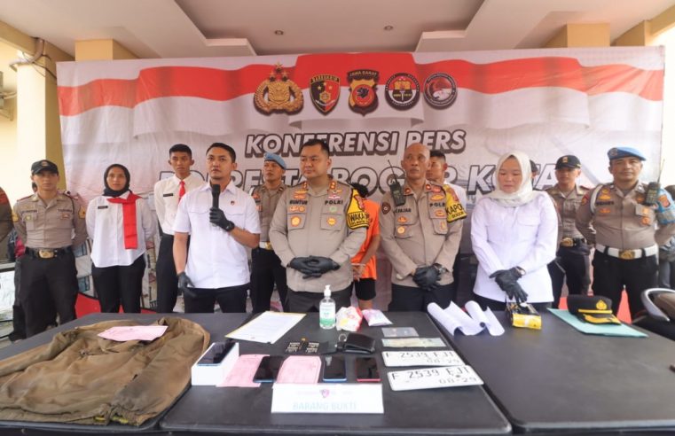 Curas di Bogor Kota Terbongkar, EP 23 Tahun Sebagai Pelaku Ditangkap Kurang dari 24 Jam !