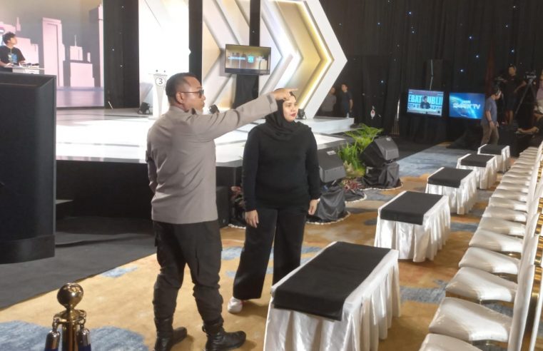 Kapolresta Balikpapan Cek Kesiapan  Lokasi Pelaksanaan Debat Publik Paslon Pilkada Kota Balikpapan di Hotel Novotel