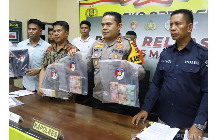 Polres Majene Ungkap Kasus Pungli Dana BOSP SD & SMP di Dinas Pendidikan Kabupaten Majene