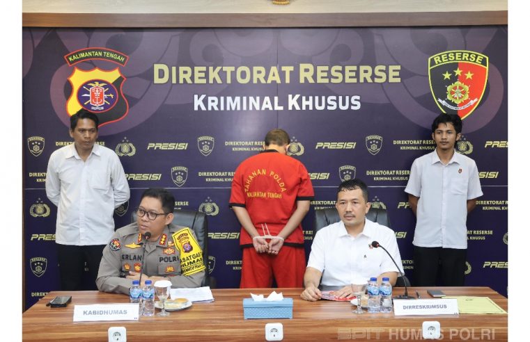 Jual Tiket Konser Musik Fiktif Lewat Medsos, Publik Figur Asal Bandung Jabar Diamankan Ditreskrimsus Polda Kalteng