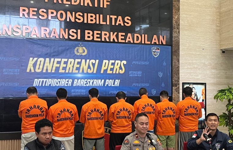 Bareskrim Tangkap 7 Orang Tersangka di Balik Operasional Situs Judol Slot8278