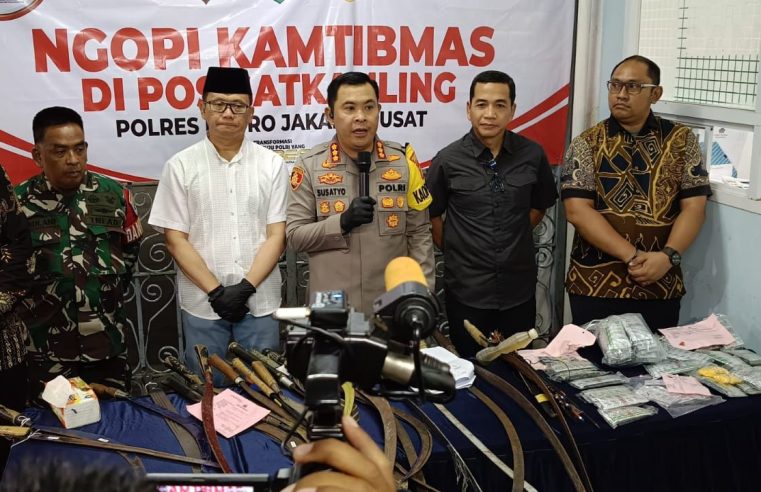 Polisi Tetapkan 5 Orang Tersangka Tawuran Hingga Penyiraman Air Keras Pada Petugas