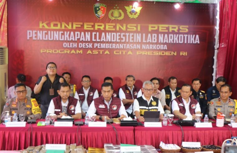 Polri Bongkar Jaringan Clandestine Laboratorium Narkoba Senilai Rp 1,5 Triliun di Daerah Bali