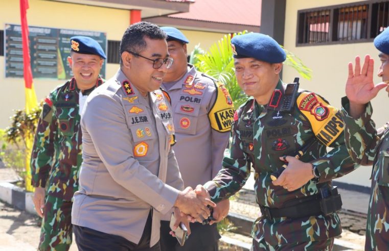 Berlangsung Sederhana, Irjed Pol Johnny Eddizon Isir, Kapolda Papua Barat Syukuran HUT Korps Brimob Polri ke 79