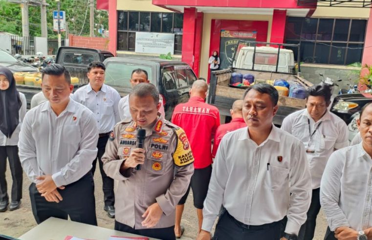 Pelaku Timbun BBM Bersubsidi, Warga Benteng Dan Mukomuko Ditangkap Polisi