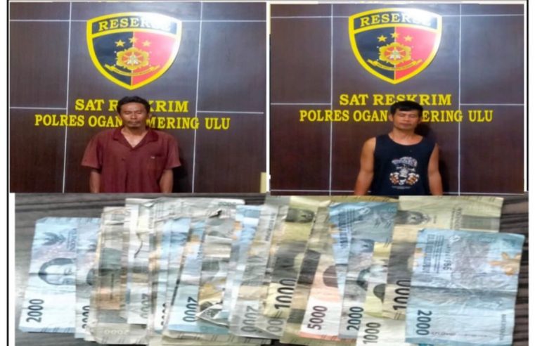 Dua Orang Pelaku Pungutan Liar Di Jalan Lintas Sumatera Berhasil Diamankan Sat Reskrim Polres Oku