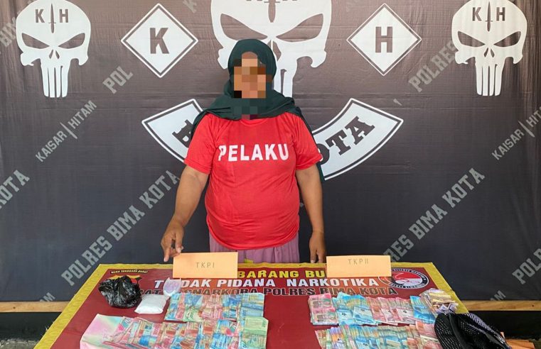 Polres Bima Kota Berhasil Bongkar Peredaran Sabu-sabu di Dua Lokasi Sekaligus