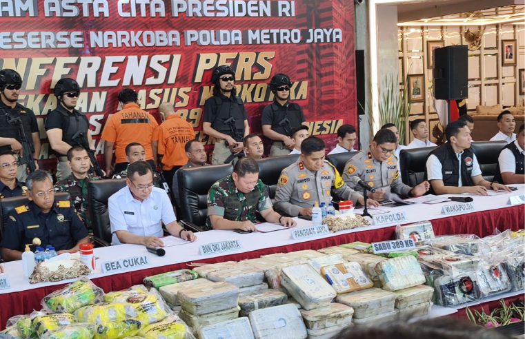 Polisi: Jakarta Masih Jadi Target Pasar Narkoba Utama,, 389 Kg Sabu-sabu Asal Afganistan Ditangkap