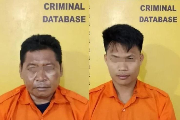 Kasat Narkoba Pimpin Grebek Desa Kampung Pulau, Dua Orang Bandar Sabu-sabu Diamankan