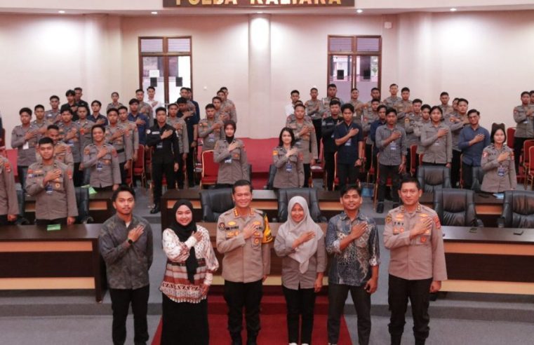 Kombes Budi Rachmat, Kabid Humas Polda Kaltara Membuka Kegiatan Pelatihan Kehumasan Personil Polda T.A.2024