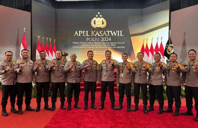 Apel Kasatwil Polri 2024 Dihadiri Kapolda Kalimantan Timur Beserta Jajaran Kapolres/Ta & Kapoltabes Polda Kaltim