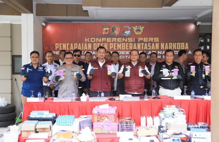 Lab Narkoba di Perumahan Elite Kabupaten Bandung Terbongkar, Barang Bukti Ditaksir Rp 670 Miliar