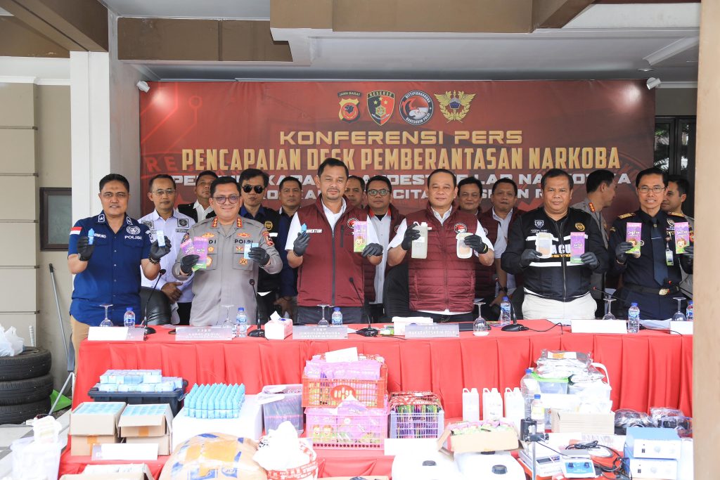 Lab Narkoba di Perumahan Elite Kabupaten Bandung Terbongkar, Barang Bukti Ditaksir Rp 670 Miliar