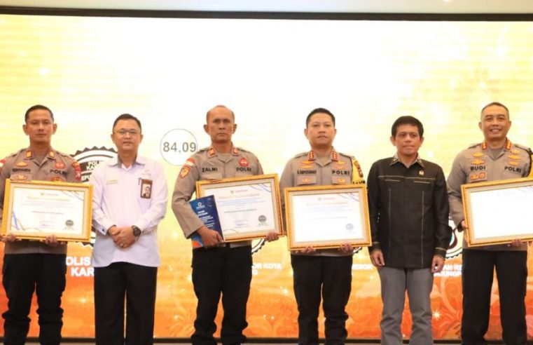 Polres Karimun Kepri Raih Ranking 1 Predikat Kepatuhan Penyelenggaraan Pelayanan Publik Tahun 2024 Dari Ombudsman RI