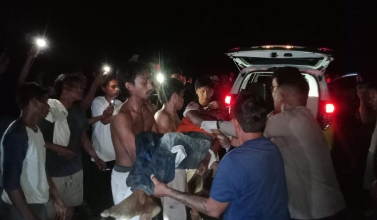 Kecelakaan di Hari Natal, Pemotor di Desa Ranga – ranga Masama Meninggal, Polisi Turun Evakuasi