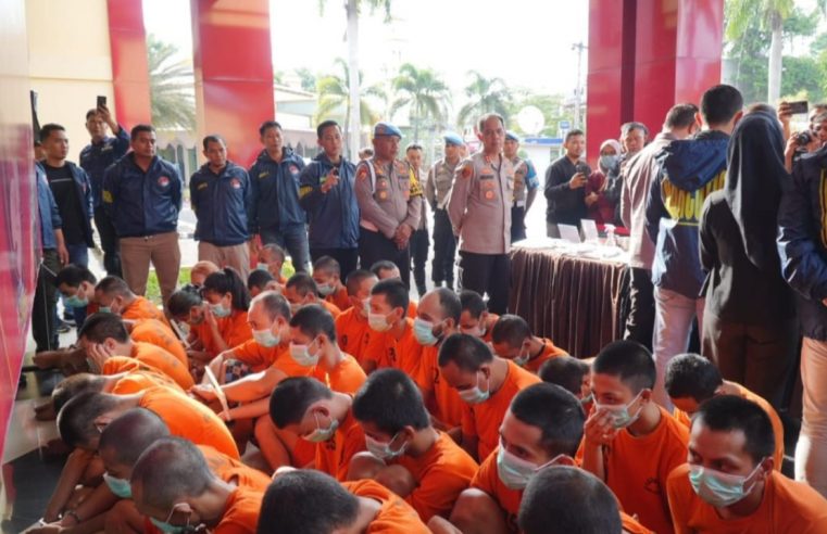 Jelang Nataru, Polda Jabar Tangkap 55 Tersangka Penyalahgunaan Narkoba Selama Operasi Pekat