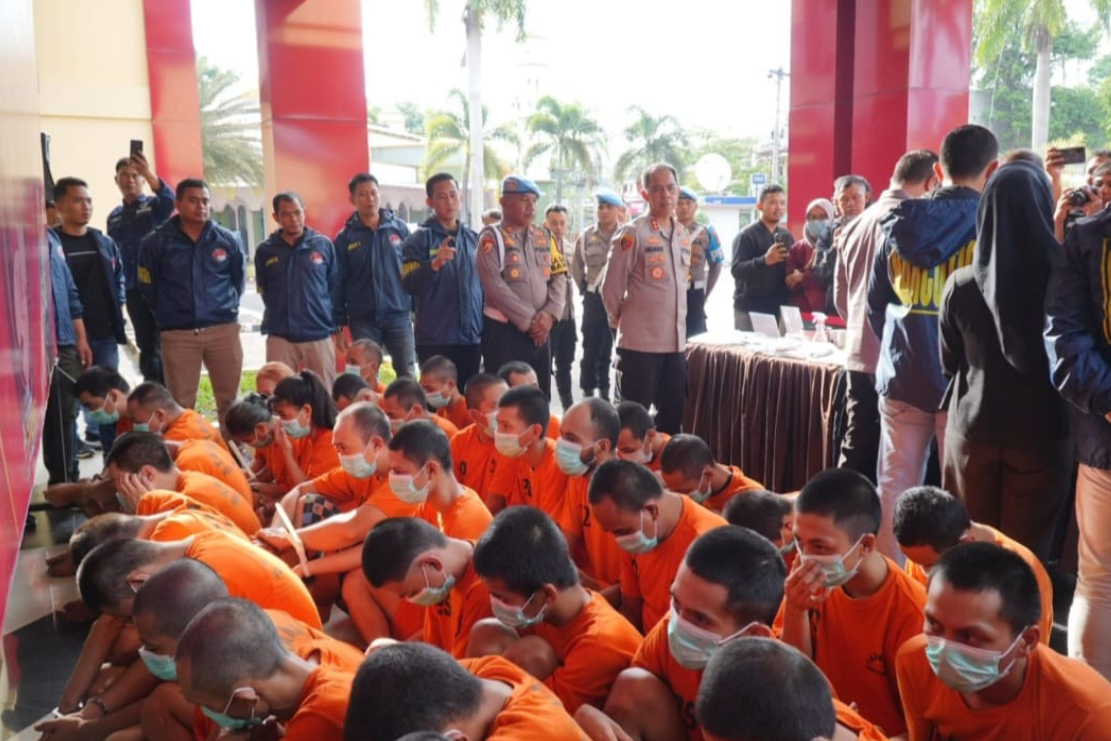 Jelang Nataru, Polda Jabar Tangkap 55 Tersangka Penyalahgunaan Narkoba Selama Operasi Pekat