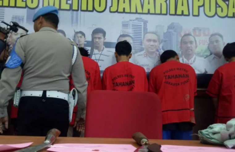 Penyidik Polres Jakpus Tangkap Tersangka Penyiraman Air Keras di Gambir
