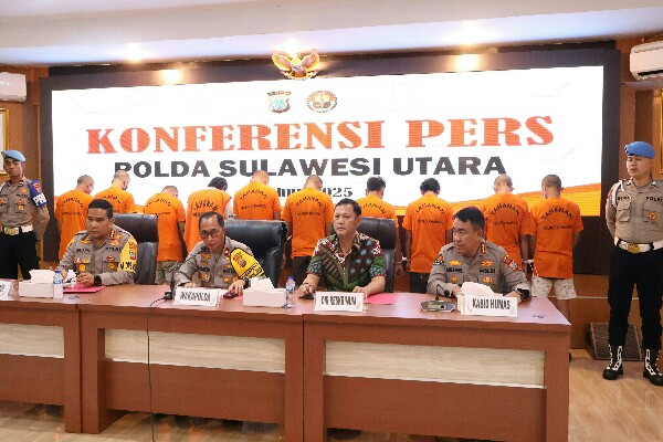 Polisi Amankan 10 Pelaku Keributan di Wawonasa & Banjer, Wakapolda Sulut: Kami Akan Tindak Tegas