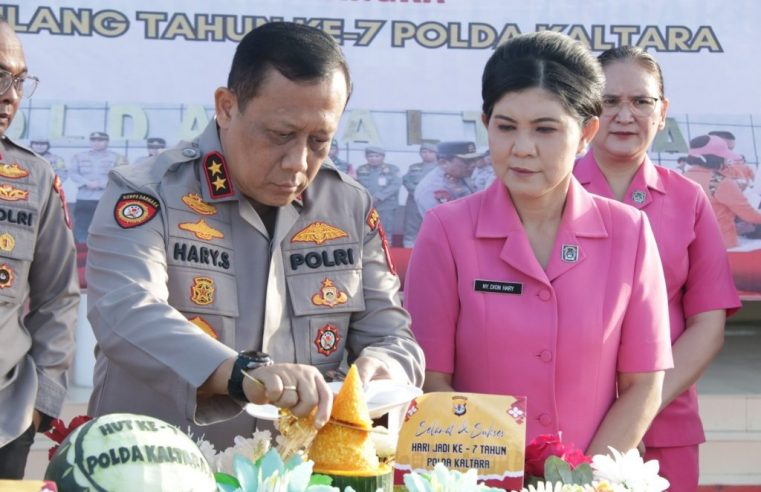 Irjend Hary Sudwijanto, Kapolda Kaltara Pimpin Syukuran Perayaan Hari Jadi Polda Kaltara Yang Ke-7