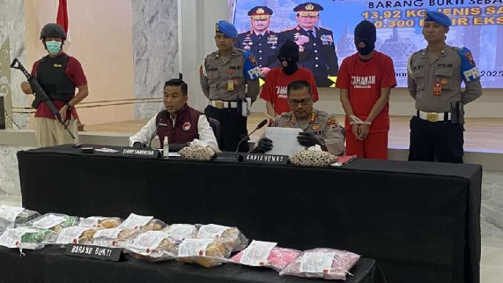 Polisi Berhasil Gagalkan Penyelundupan Narkotika di Kota Semarang