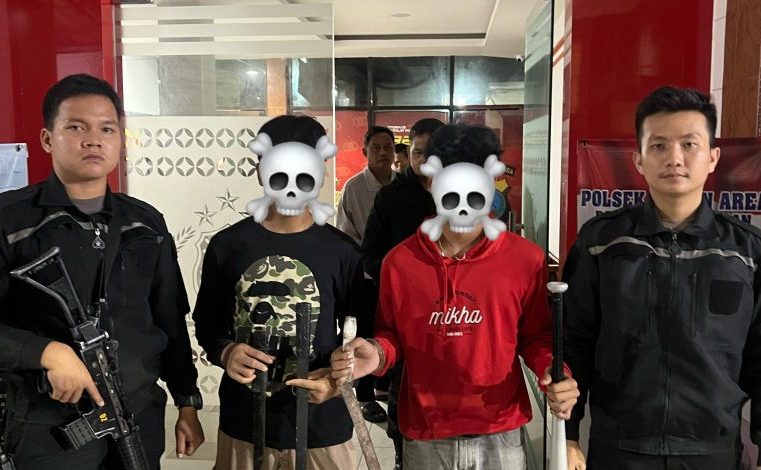 “Tanggap Cepat Sat Samapta Polrestabes Medan Gagalkan Tawuran Remaja Gunakan Senjata Tajam”