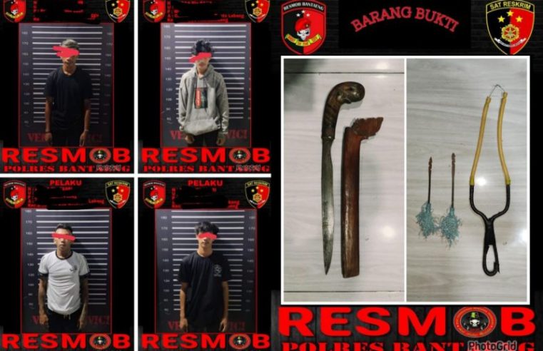 Resmob Polres Bantaeng Berhasil Menangkap Terduga Pelaku Dugaan Tindak Pidana Penganiayaan Secara Bersama-sama