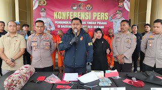 Tim Resmob Polres Serang Tangkap Diduga Pelaku Pencurian Spesialis Mobil Bak Terbuka Antar Provinsi
