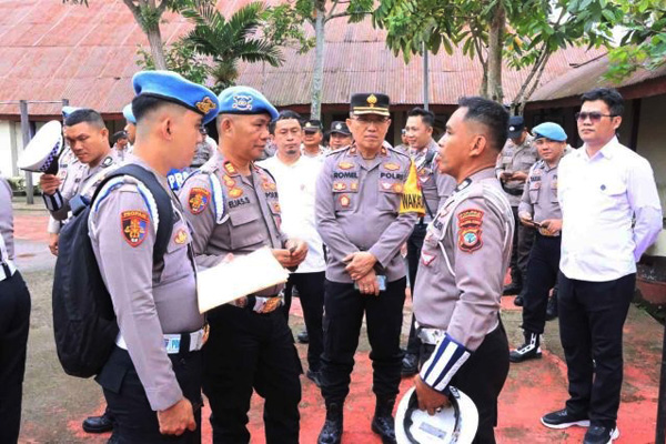 Bidpropam Polda Sulut Lakukan Gaktibplin Personil di Polres Kotamobagu