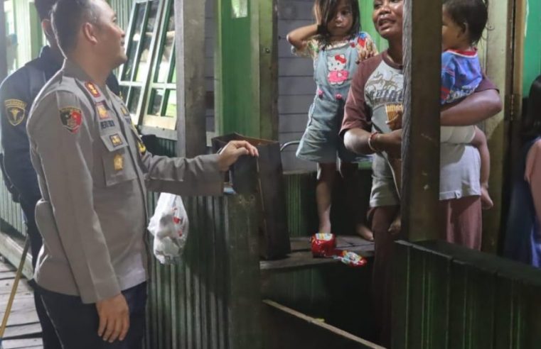 Kapolres Malinau Tingkatkan Silaturahmi Dengan Masyarakat Pada Kegiatan Rutin Minggu Kasih