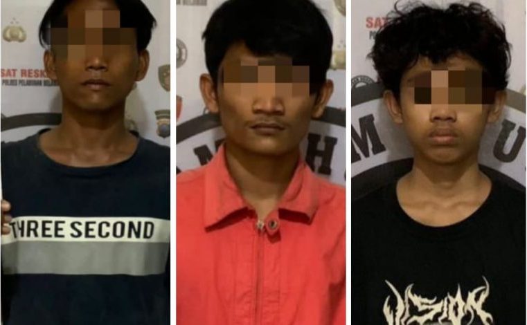 Polres Pelabuhan Belawan Tangkap 4 Orang Pelaku Tawuran, Hasil Tes Urine Positif Narkoba