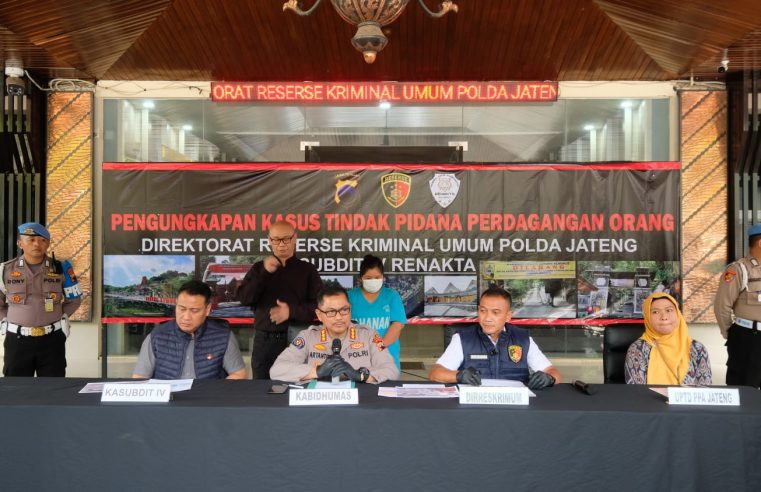 Polda Jateng Ungkap TPPO Modus Kerja di Rumah Makan Ternyata Pekerja Seks Komersial