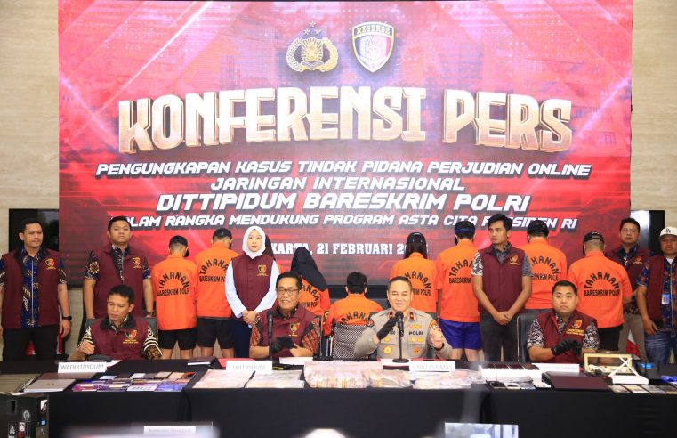 Bareskrim Ungkap Jaringan TPPO & Judol Internasional
