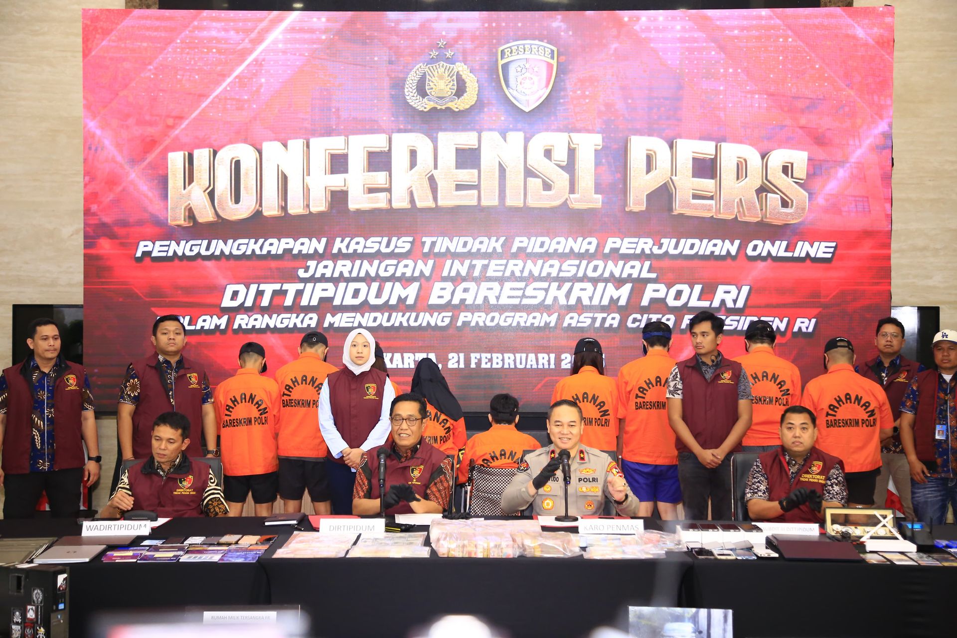 Bareskrim Ungkap Jaringan TPPO & Judol Internasional