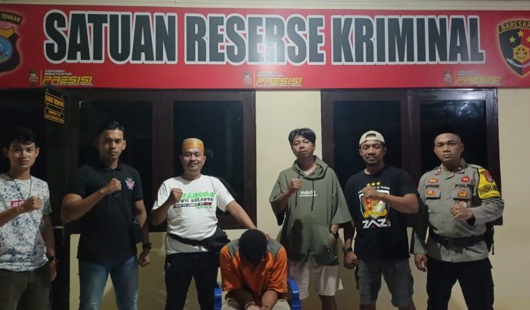 Polres Bangkep Amankan ” EL ” Terduga Pelaku Persetubuhan Anak Setelah 8 Hari Buron