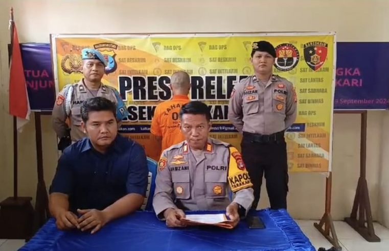 Meresahkan Petani, RM (37) Pelaku Pencurian Tanaman Daun Bawang Diamankan Polsek Tarakan Utara