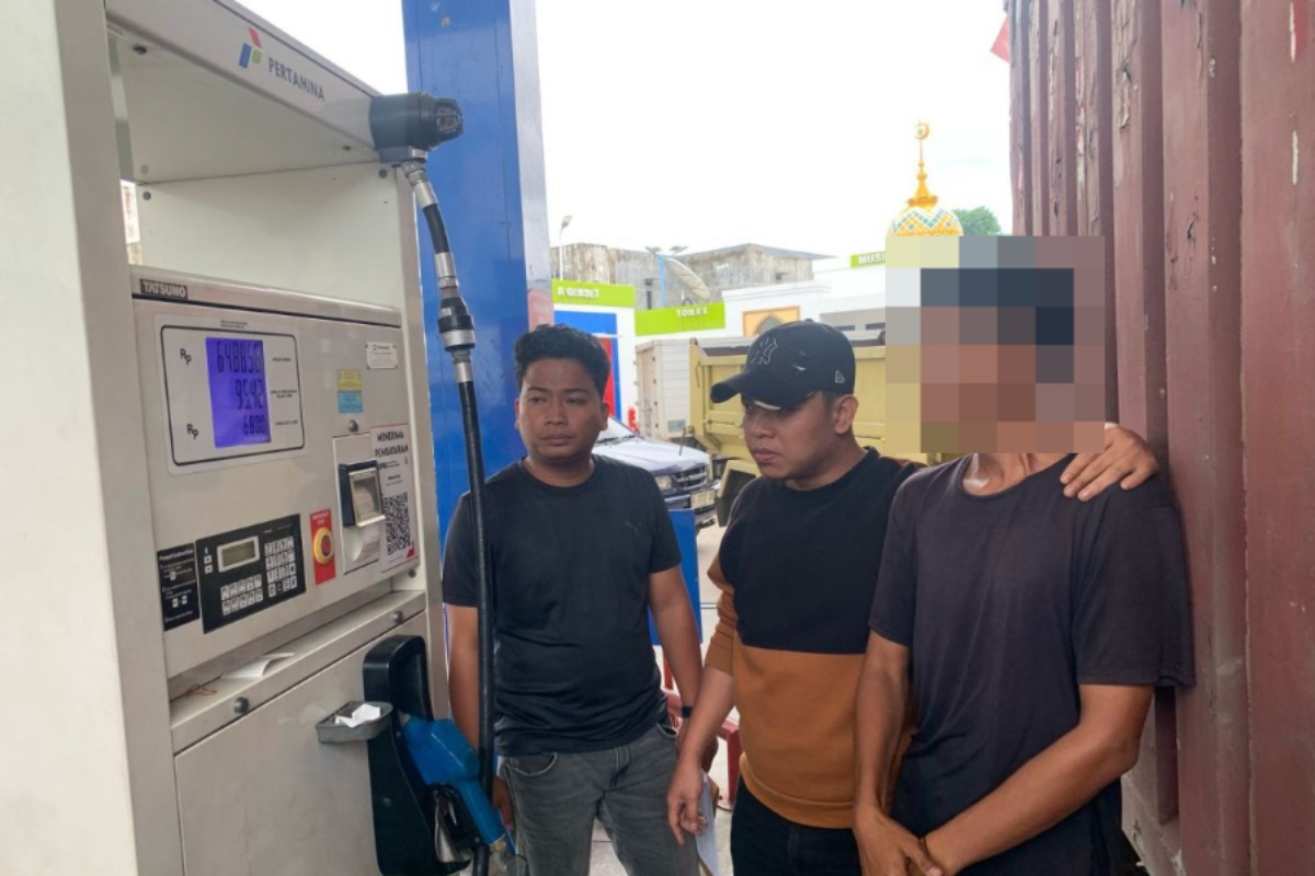 Polisi Berhasil Bongkar Praktik Curang Sopir Truk Yang Gunakan Banyak Barccode BBM Bersubsidi di Kota Jambi