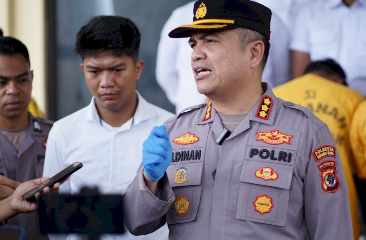 Kapolresta Kupang Kota Rilis Kasus Pembunuhan Berencana di Manulai Dua, Empat Orang Tersangka Diancam Hukuman Mati