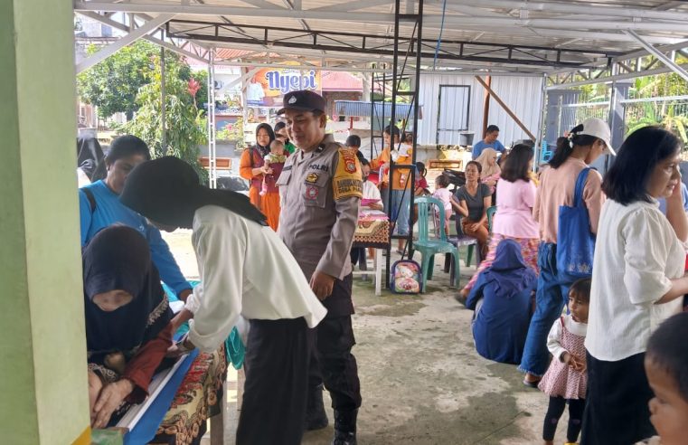 Personil Polsek Wonomulyo Polres Polman Mendatangi TKP Dugaan Tindak Pidana Penganiayaan di Desa Ugibaru