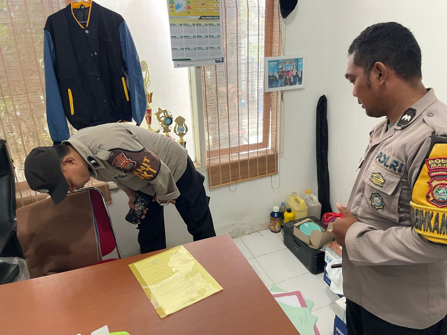 Kantor Lurah Lembang di Kabupaten Majene Dibobol Maling, Speaker & Minuman Bersoda Raib