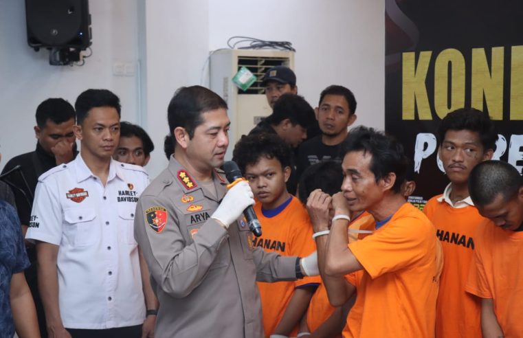 Dalam Sepekan Polrestabes Makassar dan Polsek Jajaran Berhasil Mengungkap Sejumlah Kasus Kriminal