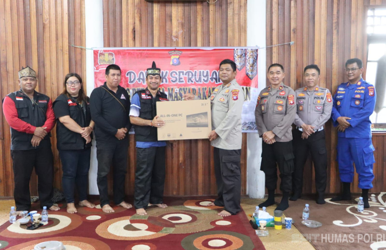 Komitmen Polres Seruyan Dukung Kelestarian Budaya Lokal Lewat Program Dayak Seruyan Kalteng