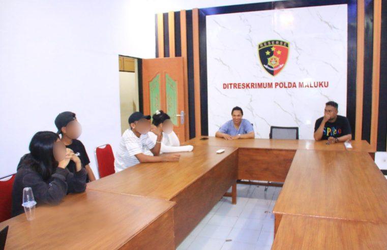 Operasi Pekat di Ambon, Polda Maluku Amankan 2 Pasangan Muda Bukan Suami Istri di Sebuah Penginapan