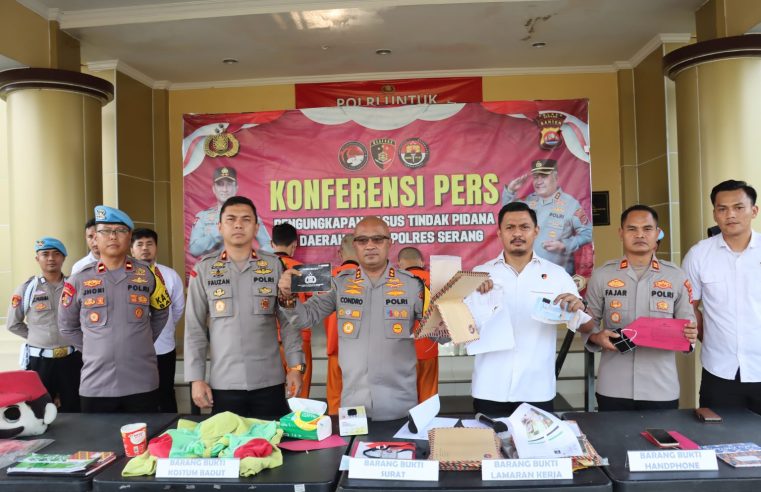 Dalam Sepekan Operasi Pekat Premanisme, Polres Serang Amankan 66 Orang Preman