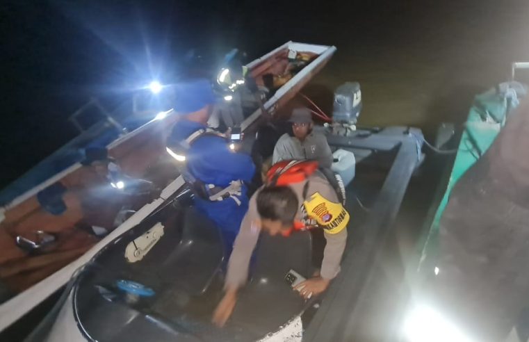 Seorang Nelayan Diduga Hilang Tenggelam di Sungai Anggana, Tim Gabungan Lakukan Pencarian