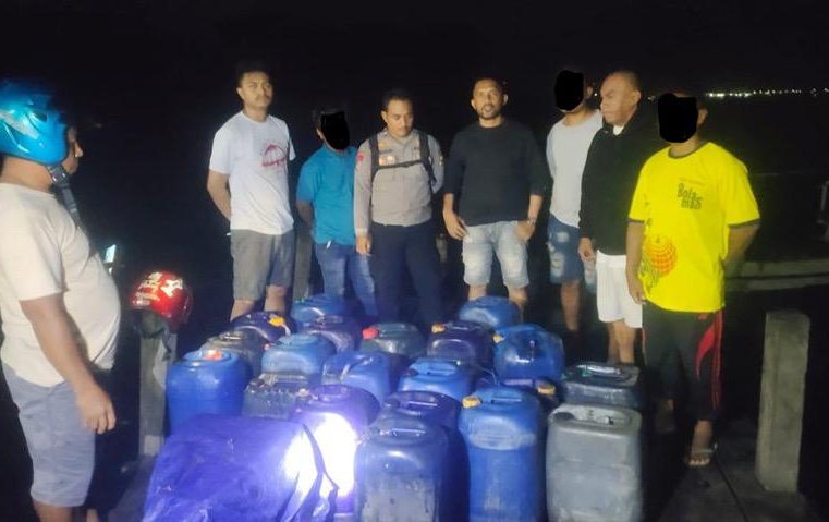 Personil Polres Kepulauan Tanimbar Berhasil Amankan BBM Subsidi Jenis solar
