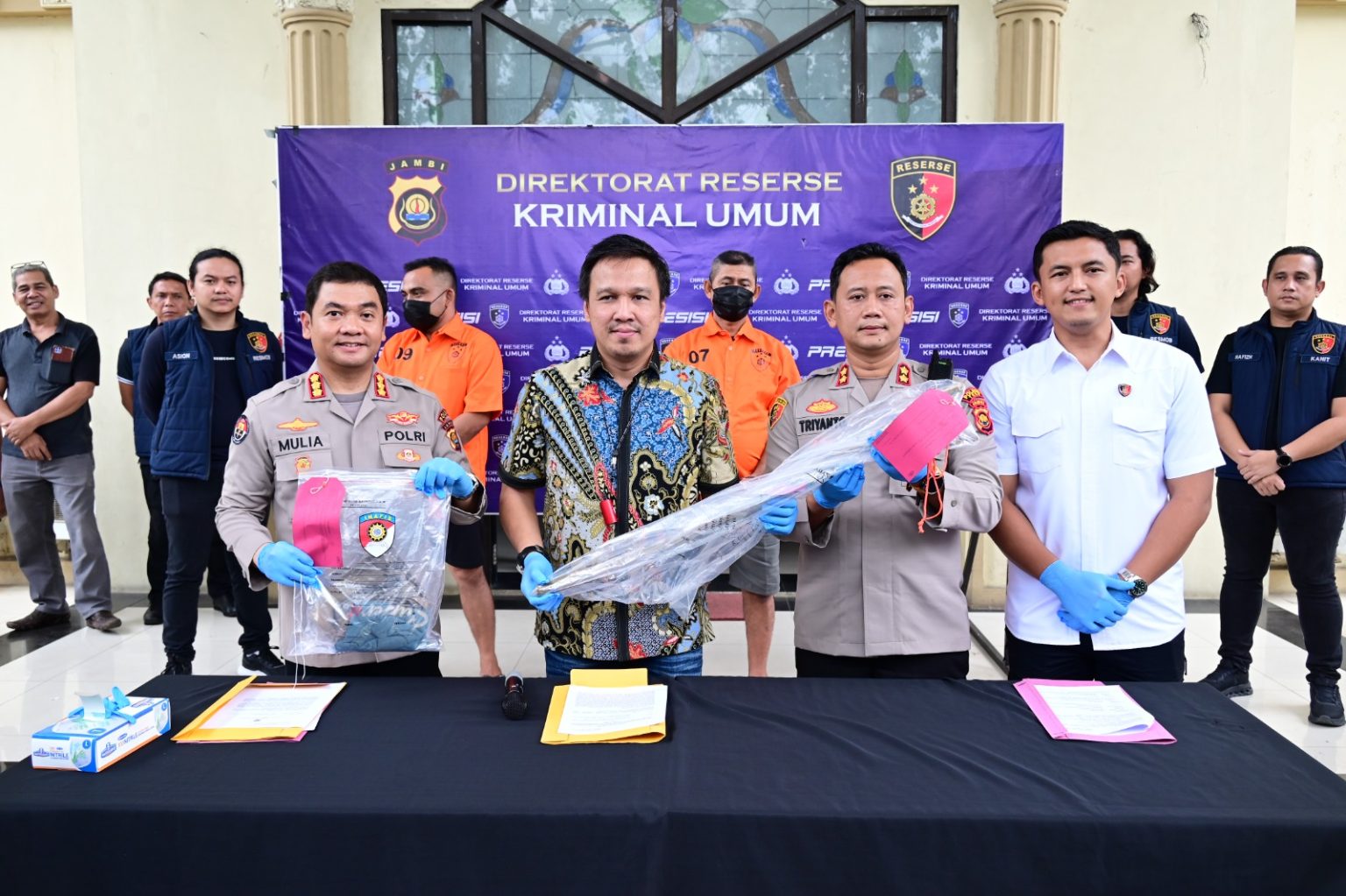 Dugaan Pengeroyokan Warga SAD di Tebo, Dua Orang Pelaku Diamankan Penyidik Polda Jambi