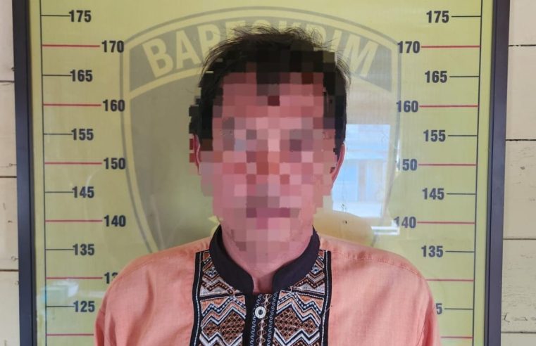Polsek Muara Muntai Tangkap A (58) Pelaku Asusila Terhadap Anak di Bawah Umur