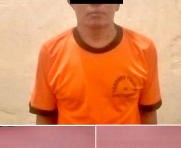 Miliki Senpi Rakitan Berikut Amunisi, Seorang Nelayan Ditangkap Polsek Seputih Surabaya